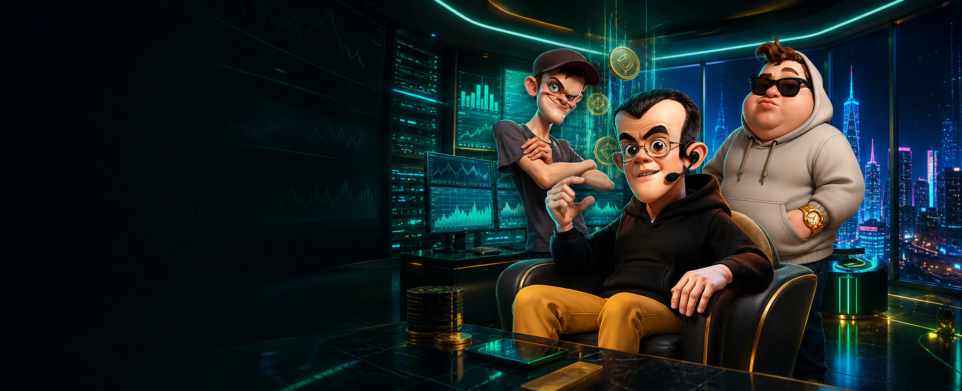 3 Crypto Billionaires hero